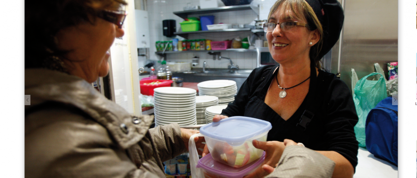 Comedor Social en el barrio de la Viña, Cádiz. Financiado por el IRPF. UDP