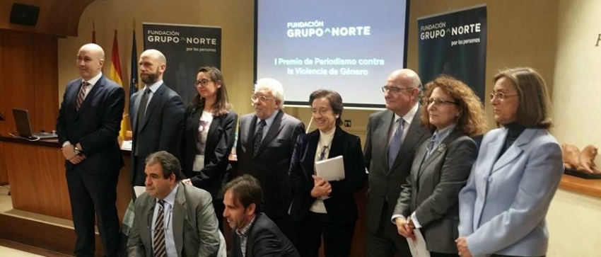 Fotografía: Convocatoria del I Premio de Periodismo contra la Violencia de Género de la Fundación Grupo Norte