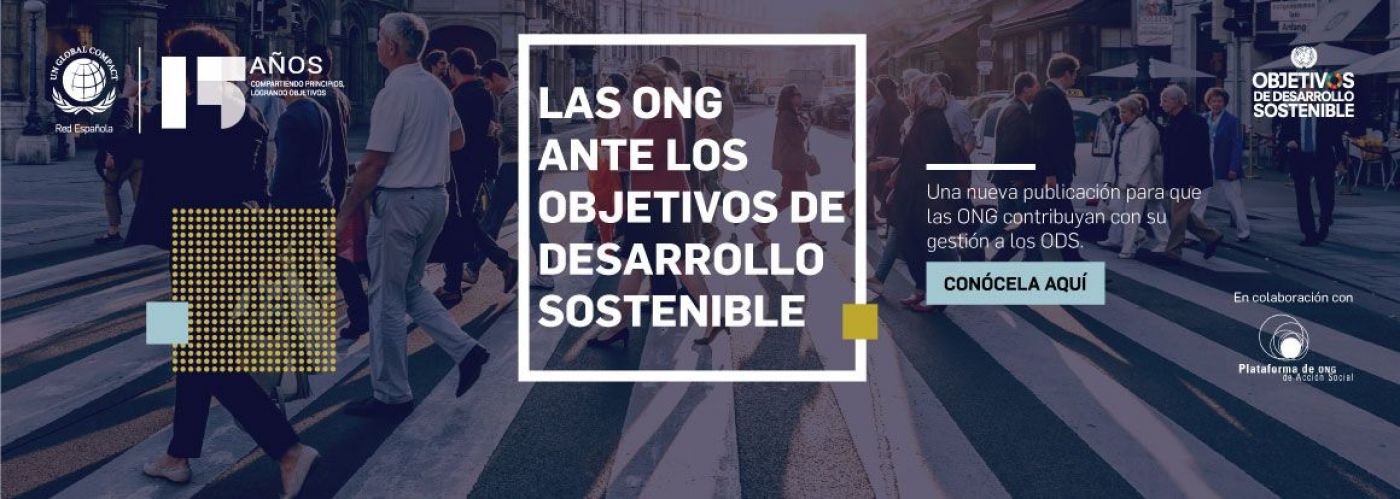 Publicación "Las ONG ante los Objetivos de Desarrollo Sostenible"