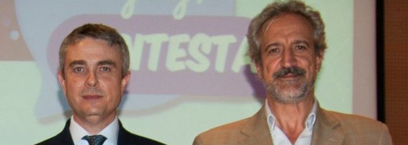 ©Autismo España: Miguel Ángel de Casas, presidente de la Confederación Autismo España, y Pedro Ugarte, presidente de la Federación Española de Autismo FESPAU.