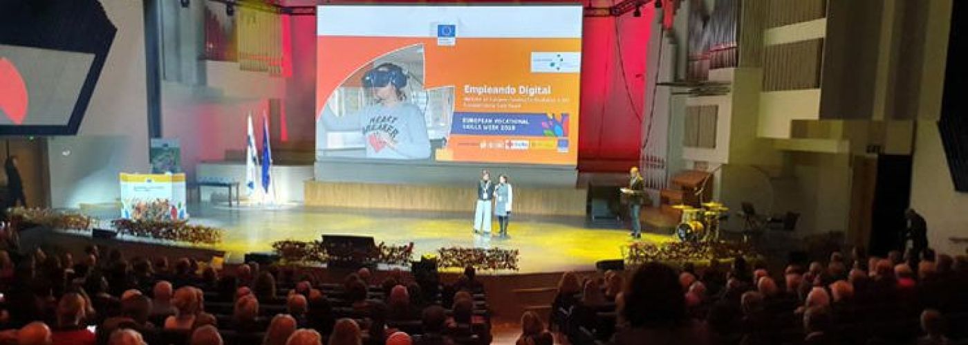 El 17 de octubre tuvo lugar en Helsinki la Ceremonia de entrega de los Premios VET que otorga el Fondo Social Europeo / Imagen: FSG
