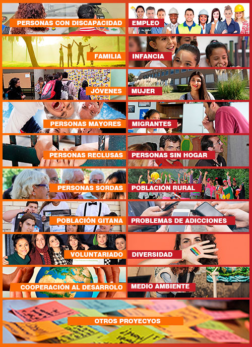 Enlace a los proyectos de la campaña X Solidaria